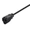 Monoprice SJTW Extension Cord, 16 AWG, Indoor, 16/3, 1 Outlets, 5-15R, Black, 5-15P, 20 ft 24200 - alternate 5